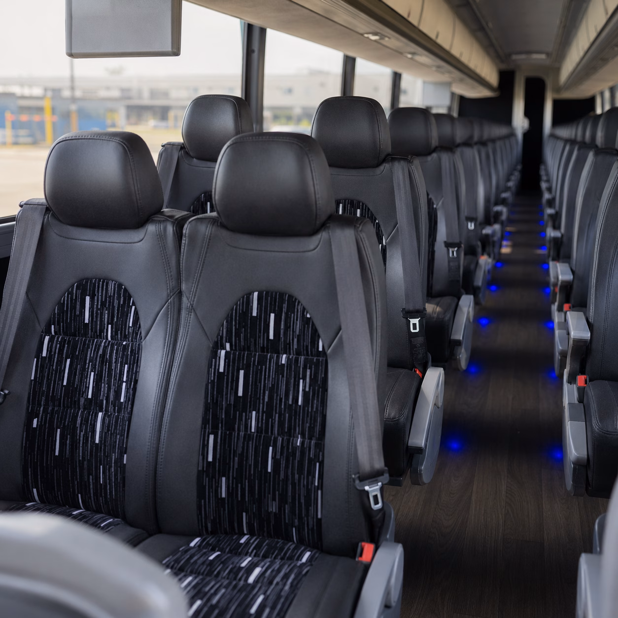 chicopee charter bus interior