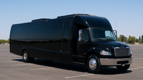 Exterior of Charter Bus Company Chicopee's 15 Passenger Minibus in Chicopee